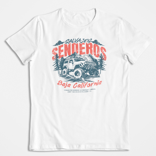 Baja California Senderos Salvajes Playera