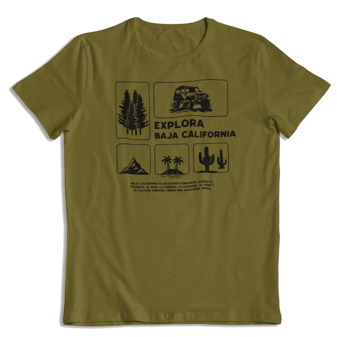 Explora Baja California Playera