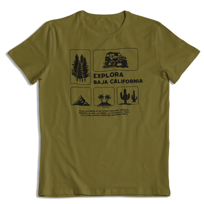 Explora Baja California Playera